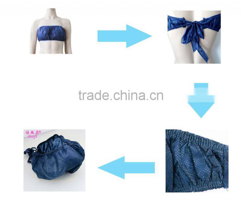 2015 Hot Selling Latest Design Women Sexy Bra Disposable Nonwoven Bra