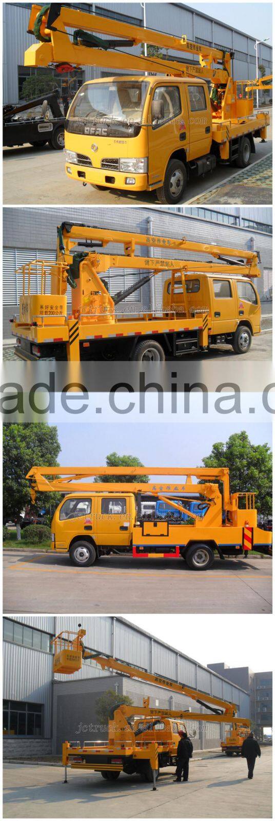 Perfect and Famous minitype bucket crane truck sale