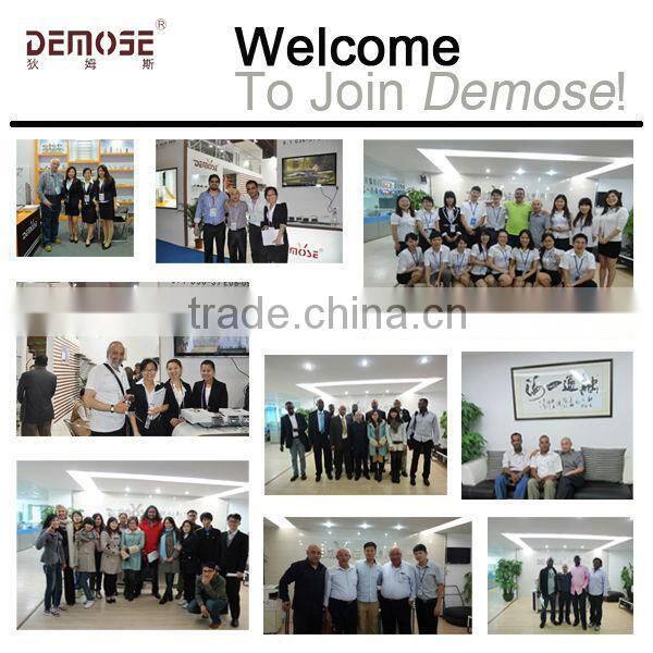 modern railing stair with colorful led light