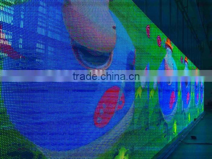 Magic window display Transparent glass LED screen display