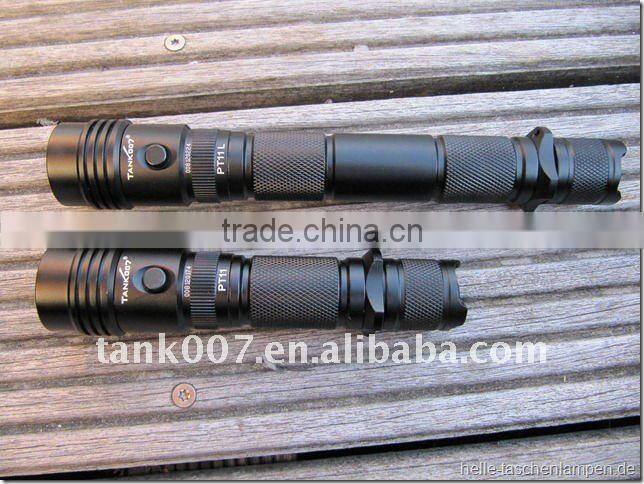 Tank007 PT11 High Quality Standard handheld rechargeable LED flashlights for long gun