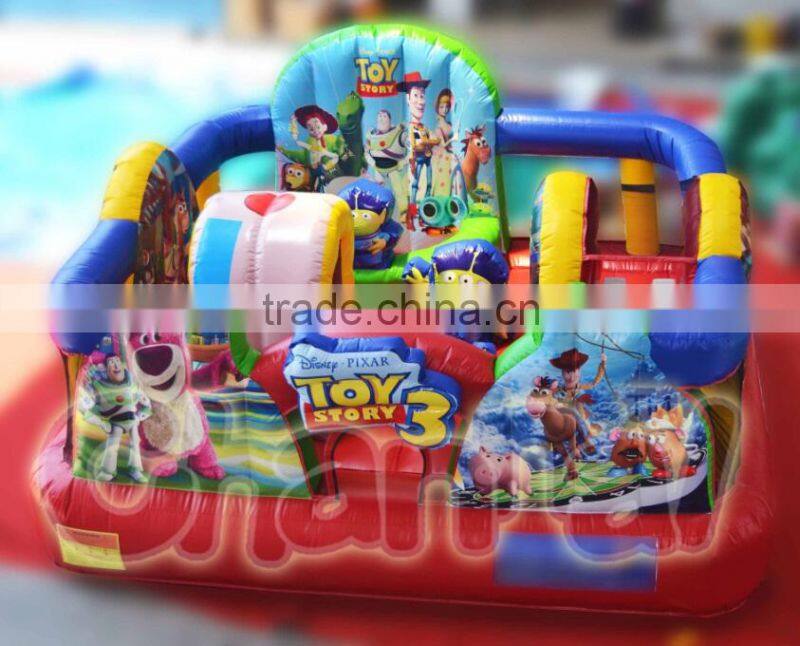 2016 outdoor inflatable games for kids inflatable playground