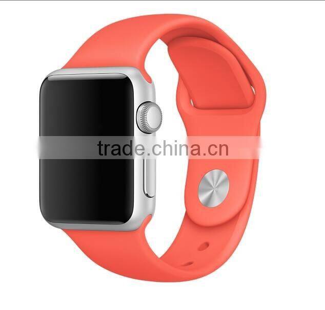 oem welcome colorful silicone band for apple watch