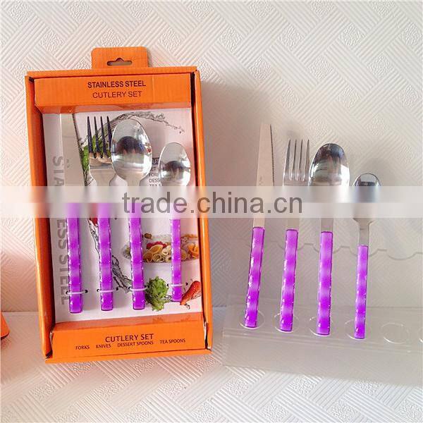 24pcs Wedding Gift Box Cutlery