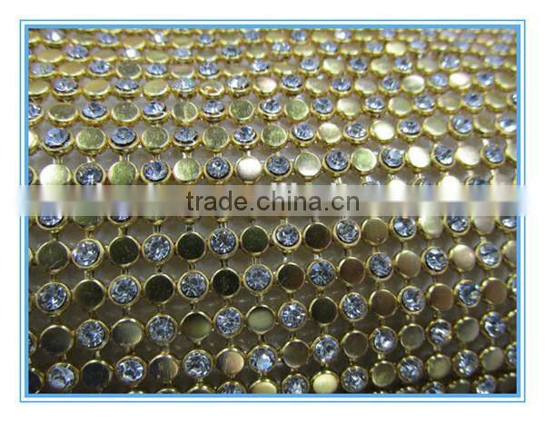 Aluminium glass rhinestone sheets for decoration trimming