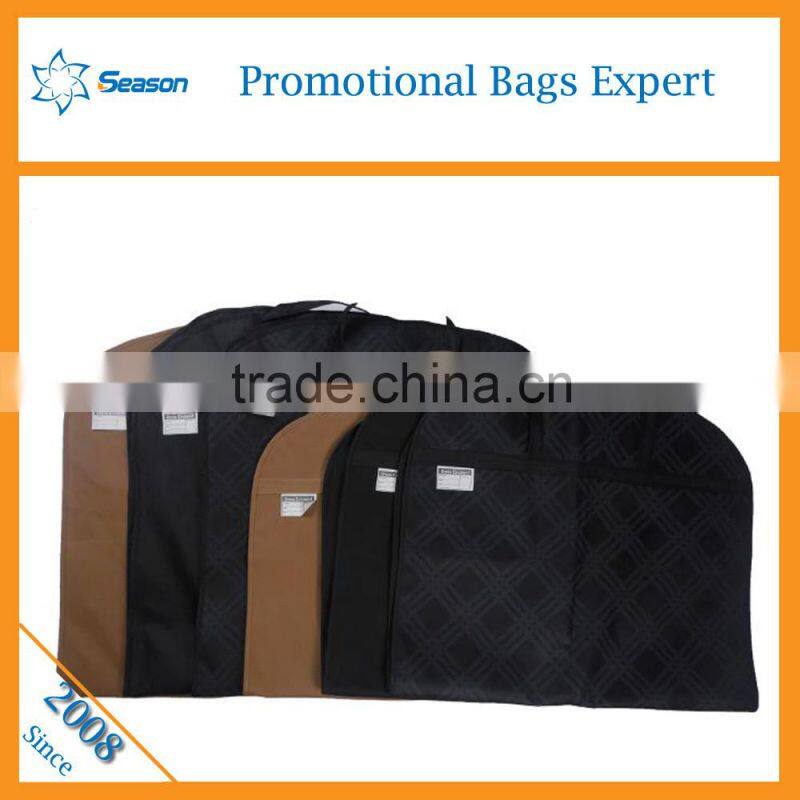 Wholesale Price Waterproof Non Woven Suit Cover Fodable garment bag wholesale