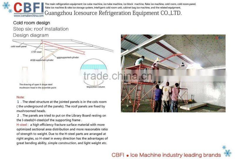 CBFI Zambia cold room project in 2015