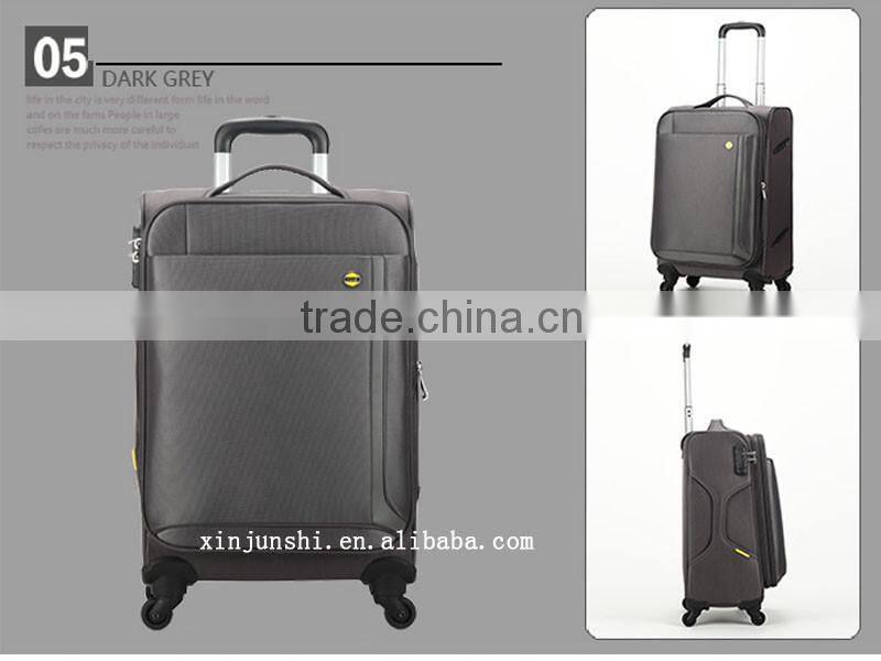 3PC Four Wheels Soft Lugggae Sets High Quality Spinner Luggage