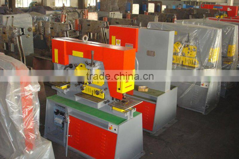 Hydraulic Iron Worker / iron worker machine / Punching & Shearing Machine