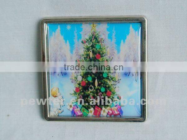 2012 newest design metal fridge sticker 0031