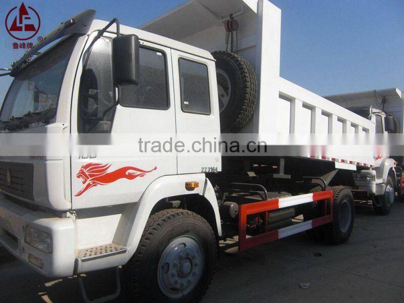RHD(Right Hand Drive) 4X2 SINOTRUK SWZ(GOLDEN PRINCE) 266HP 15 Ton Dump Truck