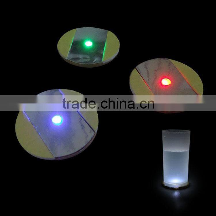 halloween Cheap Sticker Light Up Coaster,led sticker light