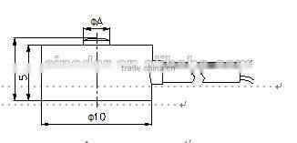 10 KN load cell sensor ,compression force sensor ,compress weight sensor used in industrial measurement, R&D field