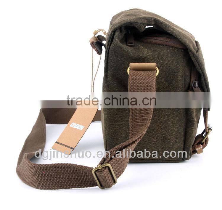 Waterproof Canvas Dslr Camera Mini Shoulder bag