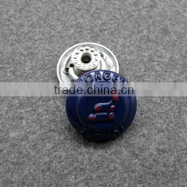Metal Shank Button For Jeans
