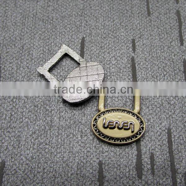 Exquisite Small Metal Stopper Metal Puller For Zipper