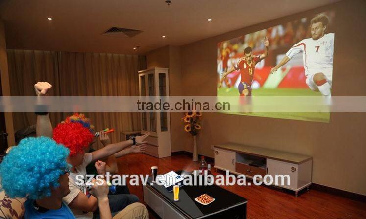 multimedia projector 800*480 Mini LED Home Theater TV Proyector Full HD HDMI Projector UC40