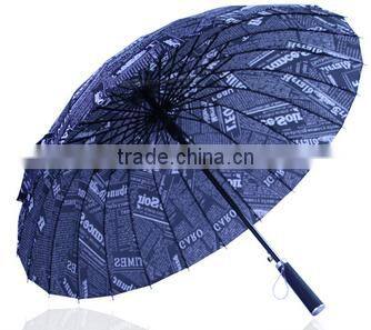 newspaper waterproof fabric for umbrella outdoor umbrella