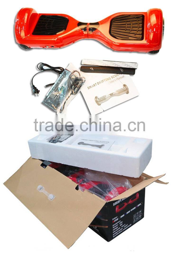 1 year warranty China smart bluetooth electric haverboard with Samsung battery