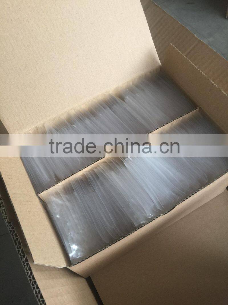 6cm white spatula with gold logo bp cosmetic cream moon falcate shape plastic Mask spatula