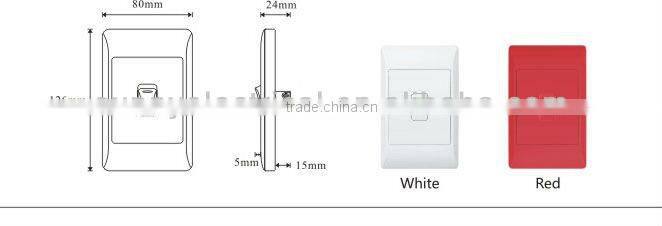 Africa 16a electrical wall switch and socket
