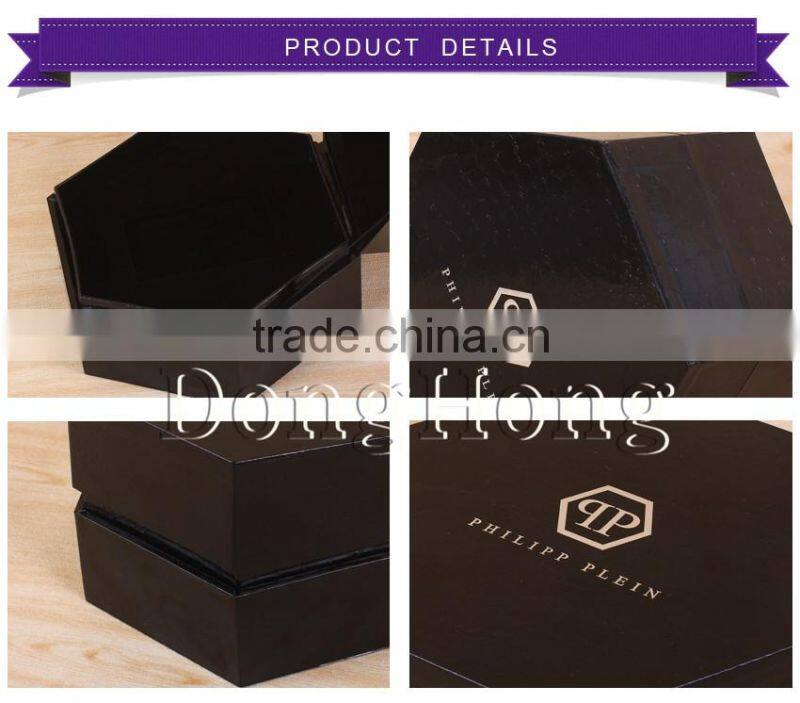 Accept custom order metal hinged lid mdf wooden box