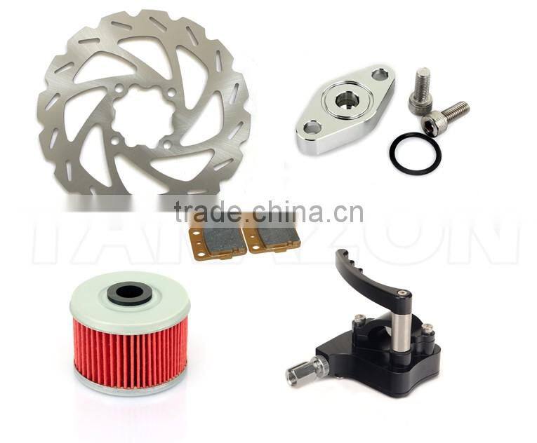 Stainless steel ATV brake disc rotor for Kawasaki KLF series