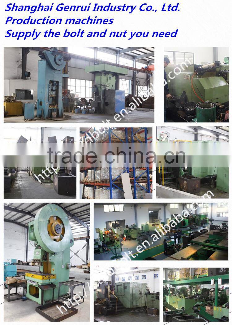 Supplier from China GT Stainless Steel a2 a4 Hex Head Flange Bolt DIN931 DIN6912