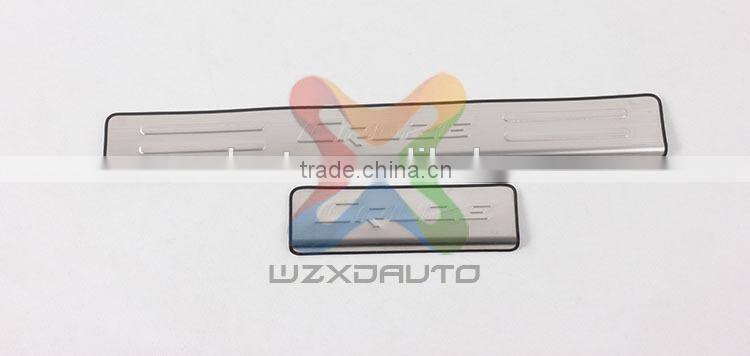 4 DOOR SILL SCUFF PLATE DOOR SILL PLATE COVABS DOOR SILL PALTE FOR CHEVROLET CRUZE 2015