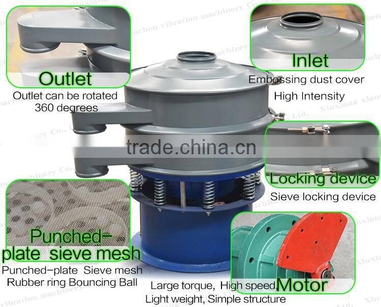 Vibrating Screen Separator for powder, granule and liquid