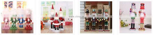Wholesale christmas gift wooden nutcracker, custom nutcracker
