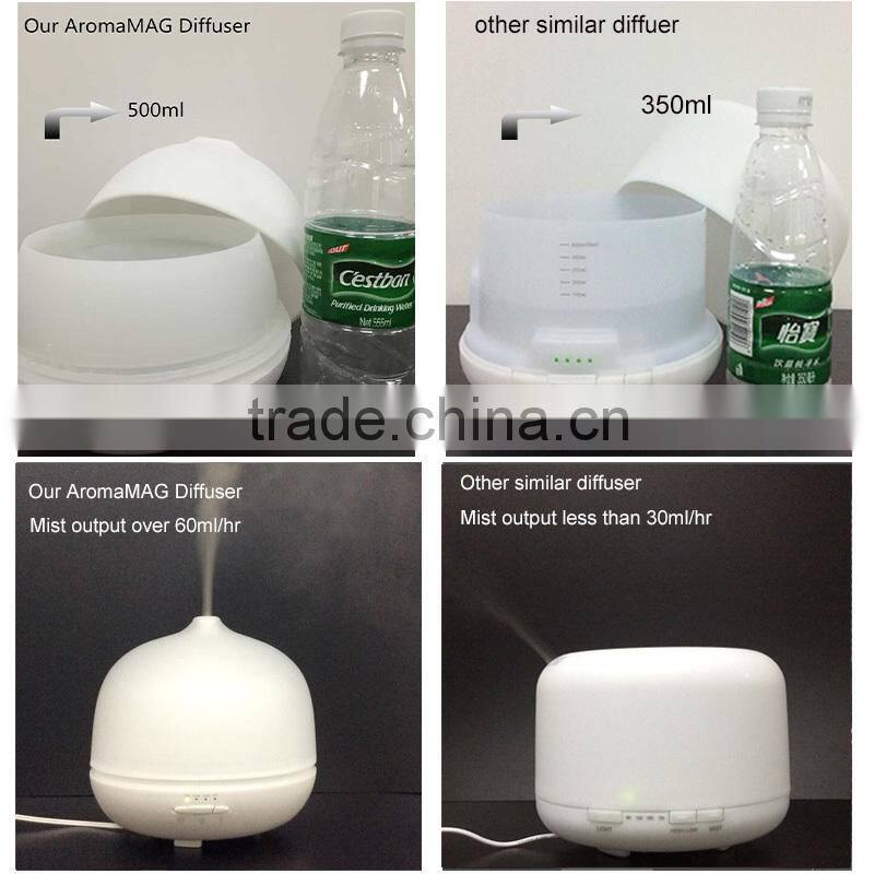 1 year warranty!!! factory price Mist output adjustable Essential Oil Aroma Diffuser