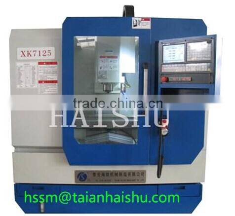 5-axis cnc machine XK7125 cnc milling machine and lathe machine brand haishu