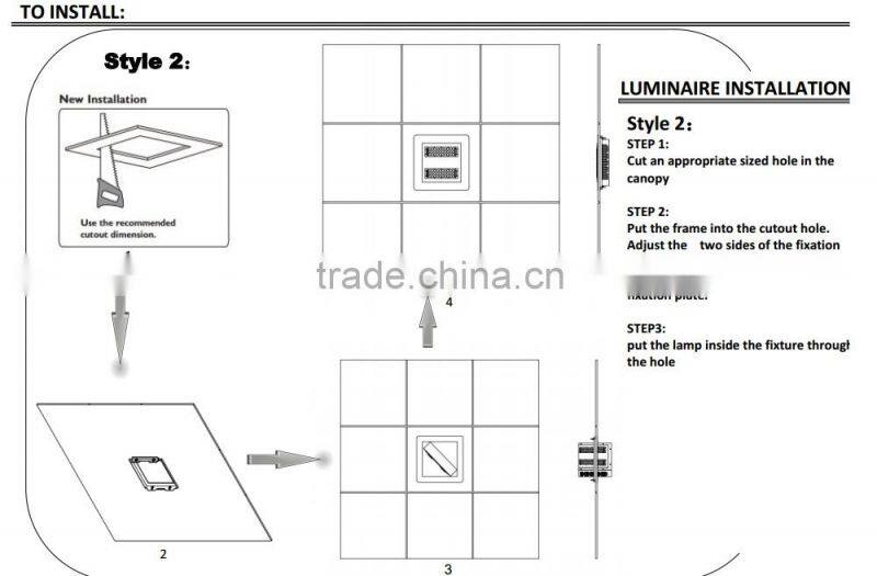 stadium light UL&cUL DLC 5 years warranty gas station(canopy) light