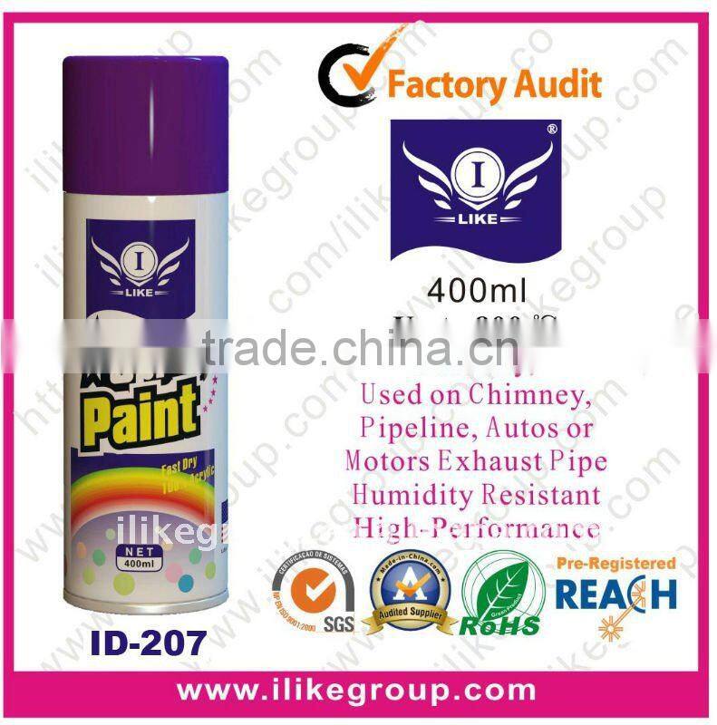 Aerosol Spray Paint Manufacturer (15 years history, SGS & BV audited factory )