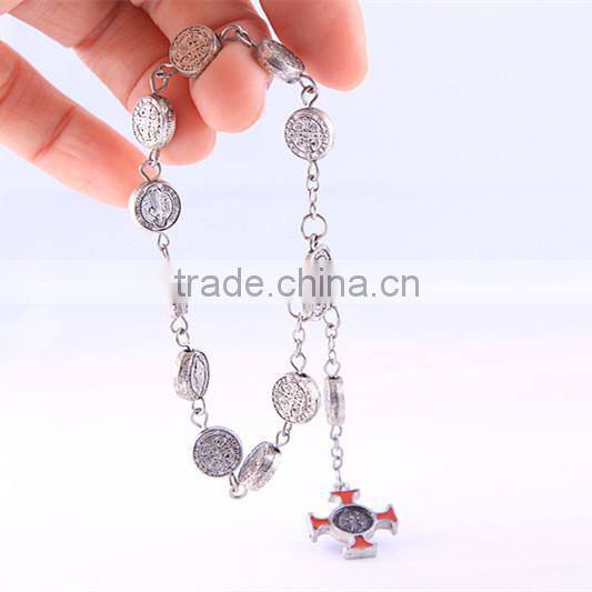yiwu cordial Saint mvniamvr silver chaplet