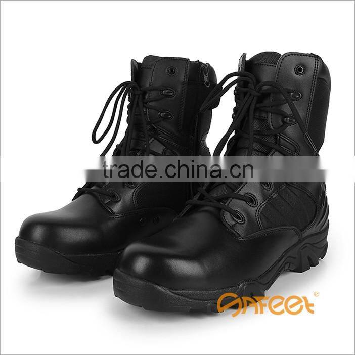 Genuine leather army boots security guard leather cheap price factory direct SA-8311