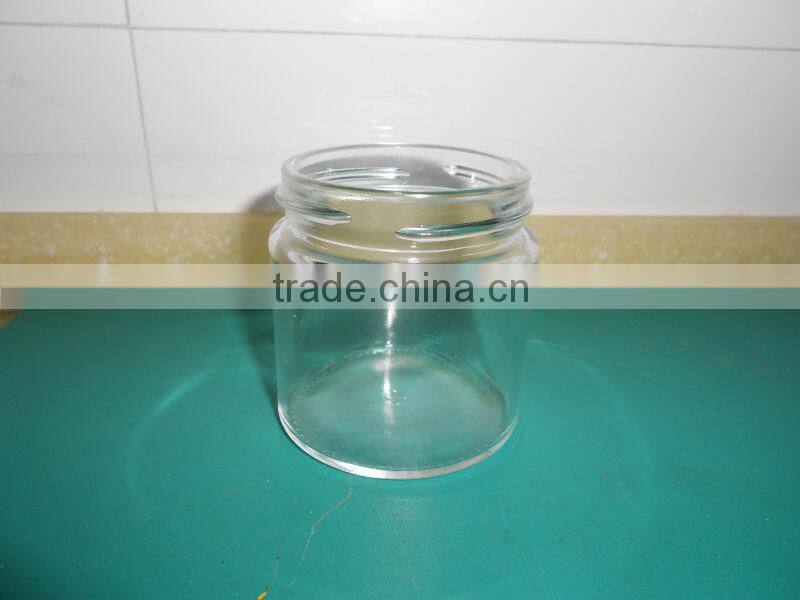 150ml clear glass spice and herb jar