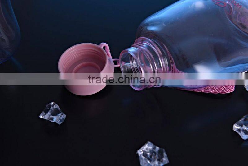 fashionable portable Small Empty Sport Plastic Bottles For Woman