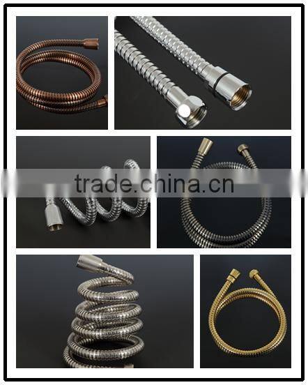 Factory Sale OEM Dia.14mm stainless steel flexible shower hose extension