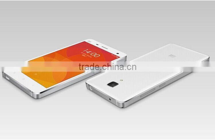 xiaomi mi4 android phone with Android OS 4.4.2 Quad Core 2.5GHz IPS screen supporting2G+3G+4G battery 3000mAh touchscreen phone
