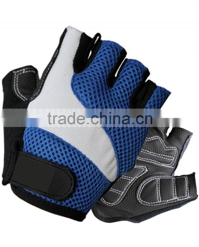 Breathable short finger cycling gloves