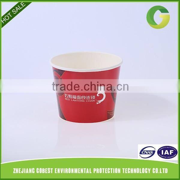 GoBest disposable paper soup bowl food packaging ps plastic cup