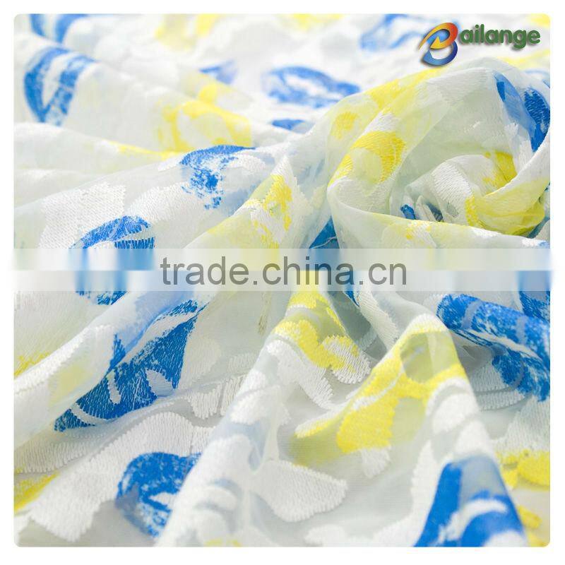 Embroidered Guipure Wholesale accessories wedding white cotton embroidery lace fabrics for garment