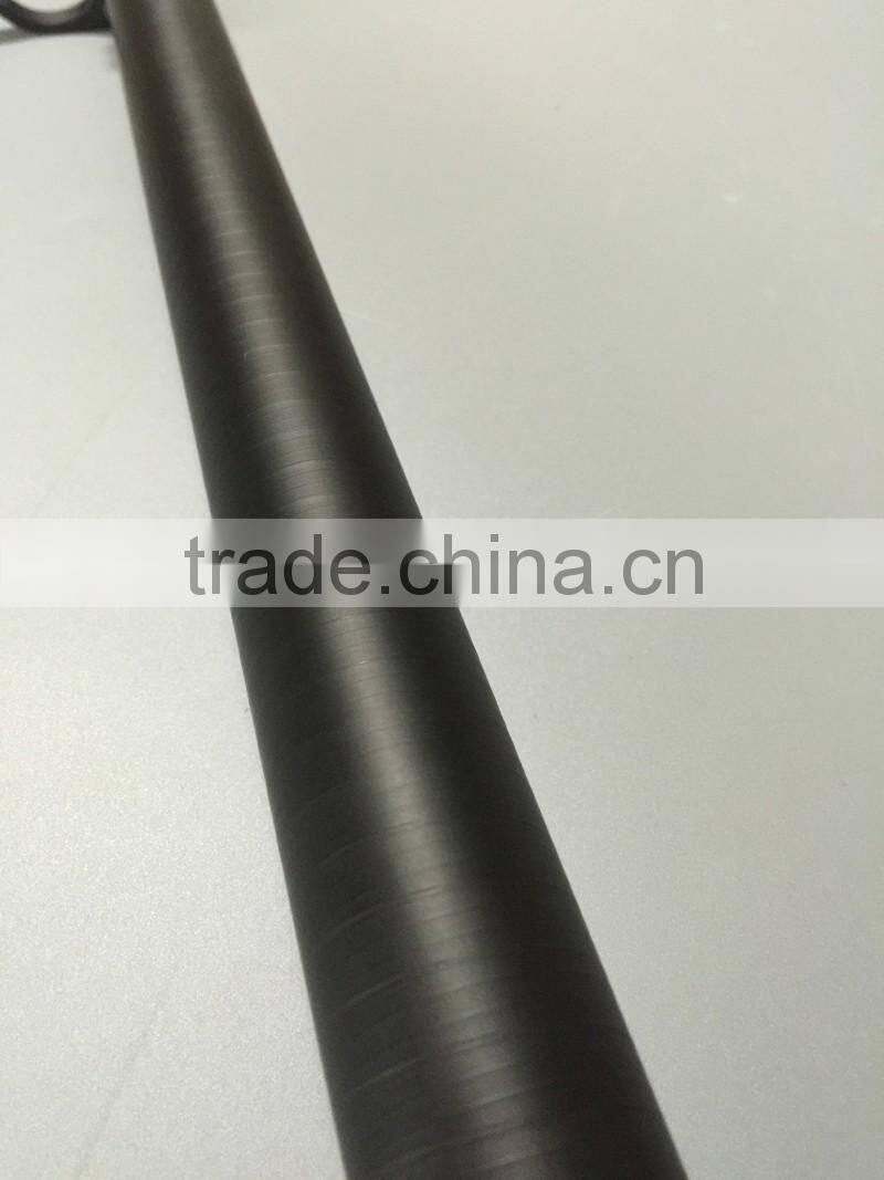 24ft Carbon Fibre Telescopic Pole with transverse clamps