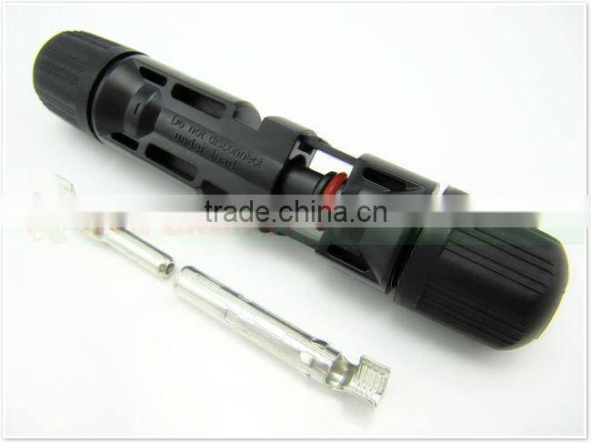 Solar panel electrical connector
