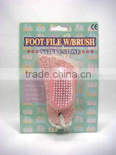 Favorites Compare Foot file with pumice stone/foot scrub pedicure care For One Dollar Item