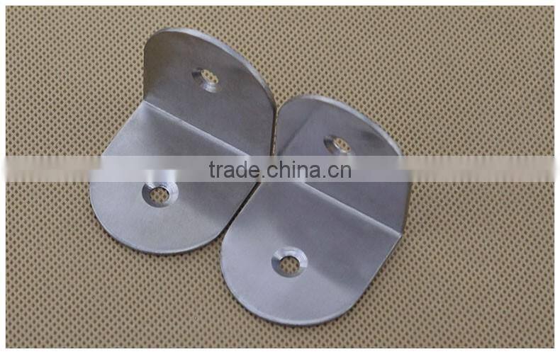 Stainless steel 90 degree furniture corner brackets of angle corner bracket