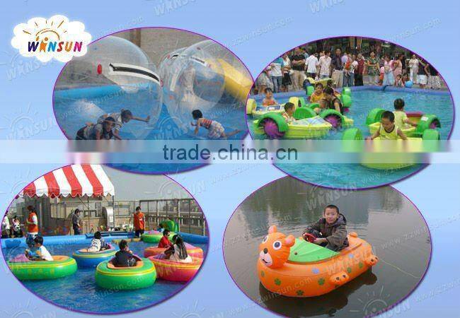 CE Passed 0.9mm PVC adult size inflatable pool