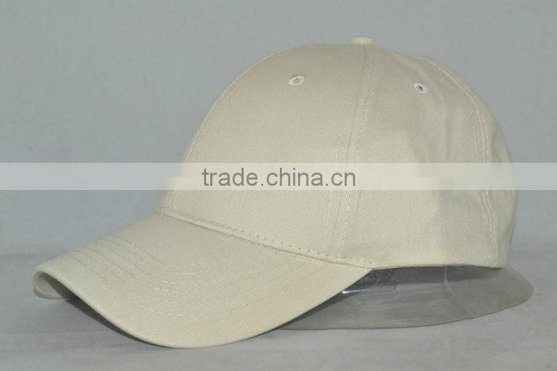 BLANK CAP / BASEBALL CAP / cream